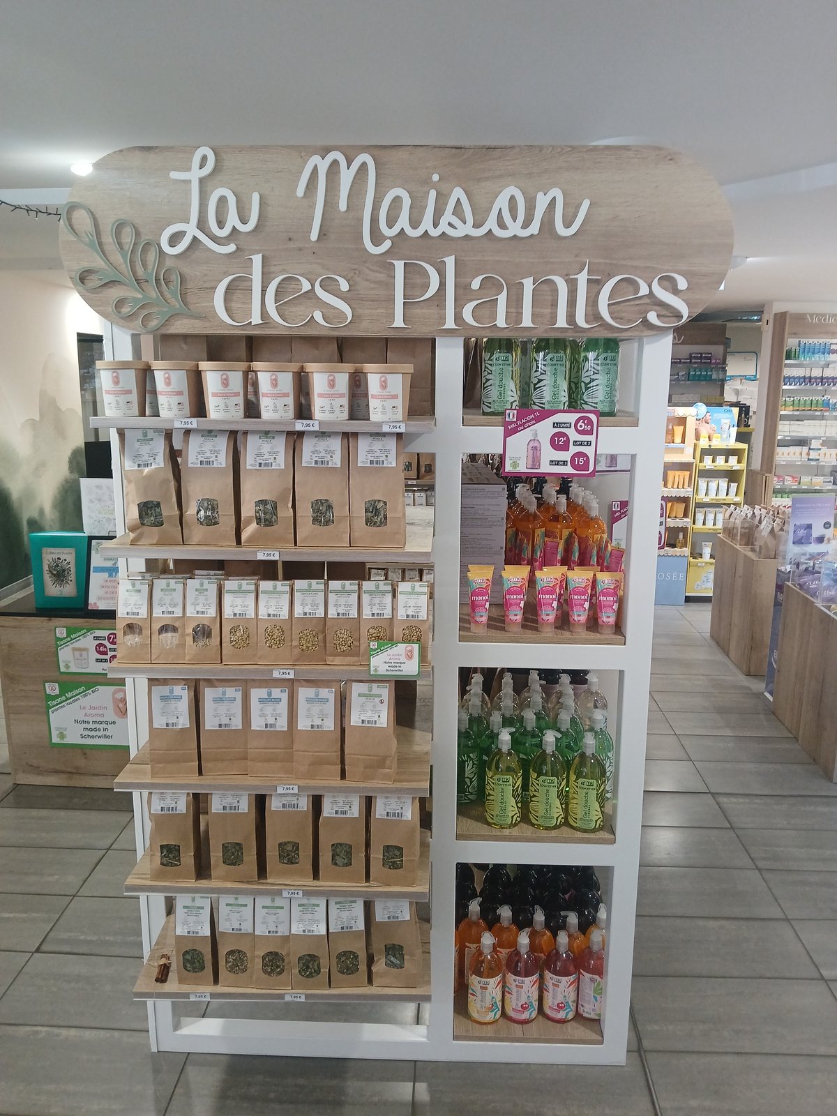 Rayon La Maison des Plantes, tisanes et produits naturels